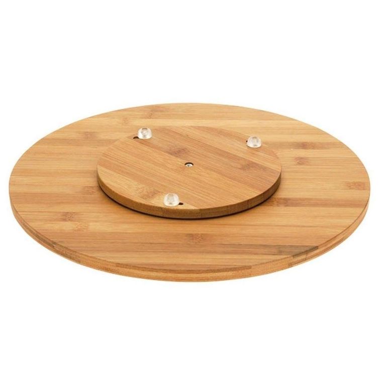 Orion, obrotowa deska do serwowania, bambusowa, 35 cm