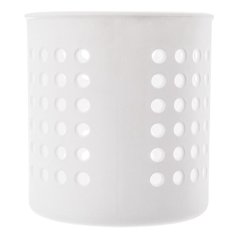 Orion, ociekacz stojak na przybory kuchenne, biały