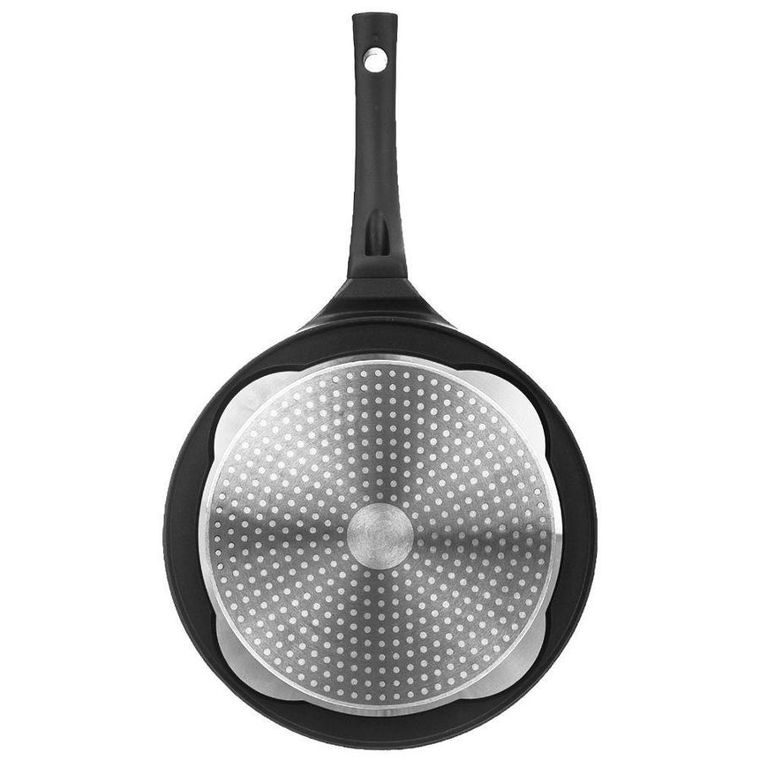 Orion, patelnia grillowa do smażenia, 4 otwory, Grande, 26,5 cm