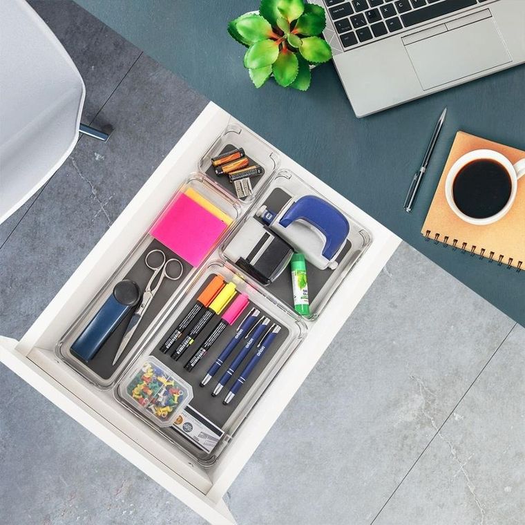 Orion, pojemnik do przechowywania, grey, 32.5-9-4.5 cm