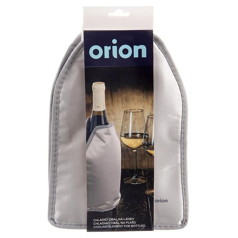 Orion, pokrowiec chłodzący na butelkę, srebrny