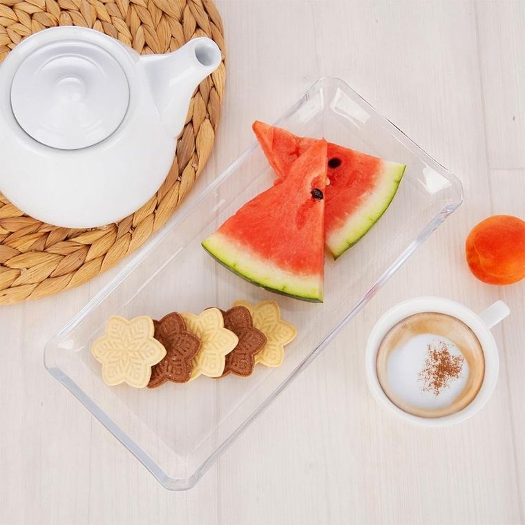 Orion, półmisek prostokątny, szklany, 30-14-2 cm