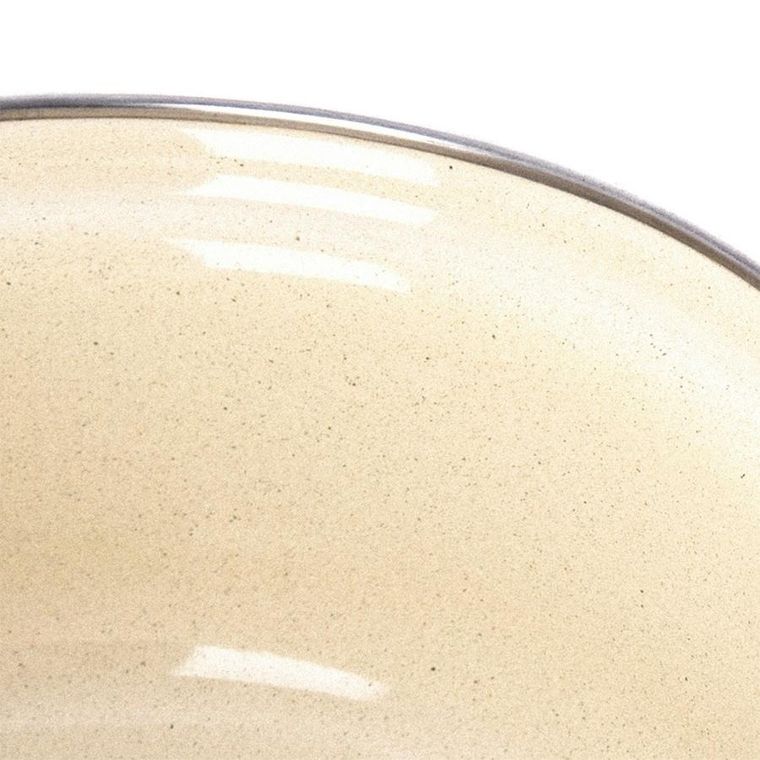 Orion, rondel emaliowany, brown, 12 cm, 350 ml