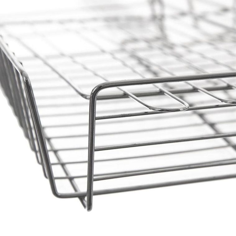 Orion, ruszt do grillowania, stalowy, zamykany, 61-32 cm