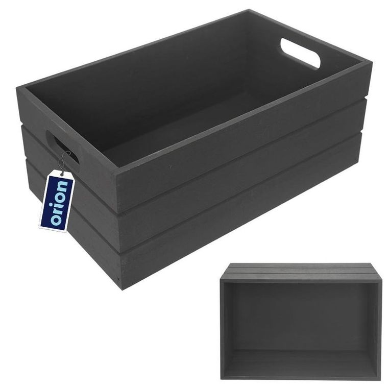 Orion, skrzynka do przechowywania, drewniana, 26-16-11 cm