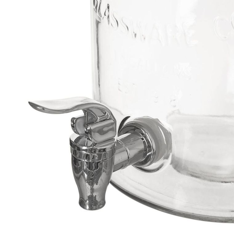 Orion, słój do napojów z kranikiem, szklany, 6.7 l