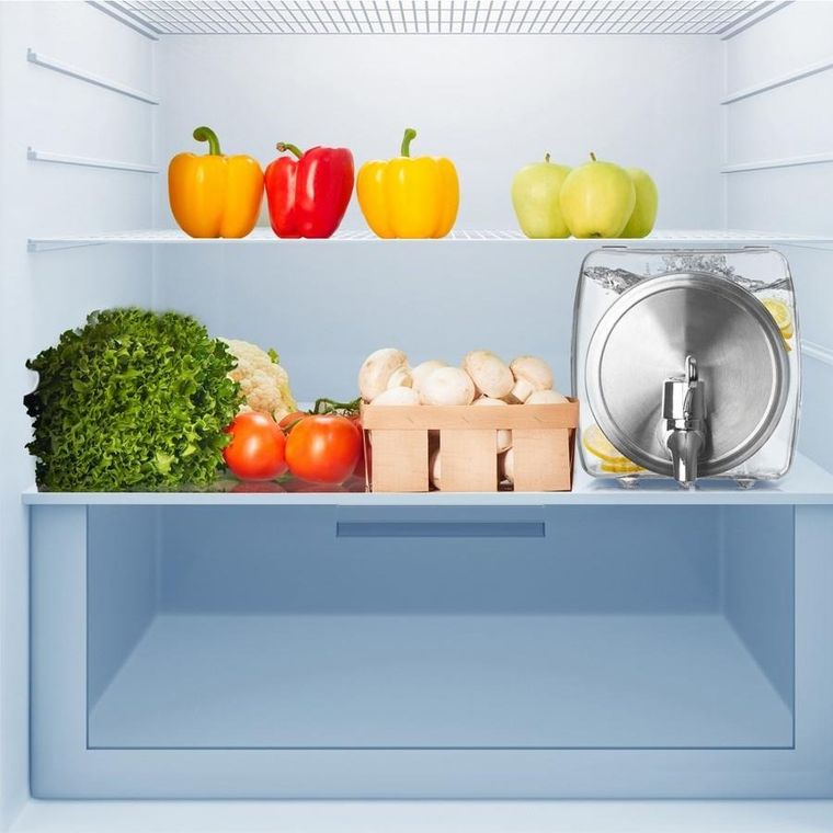 Orion, słój do napojów z kranikiem szklany do lodówki, 3.5 l