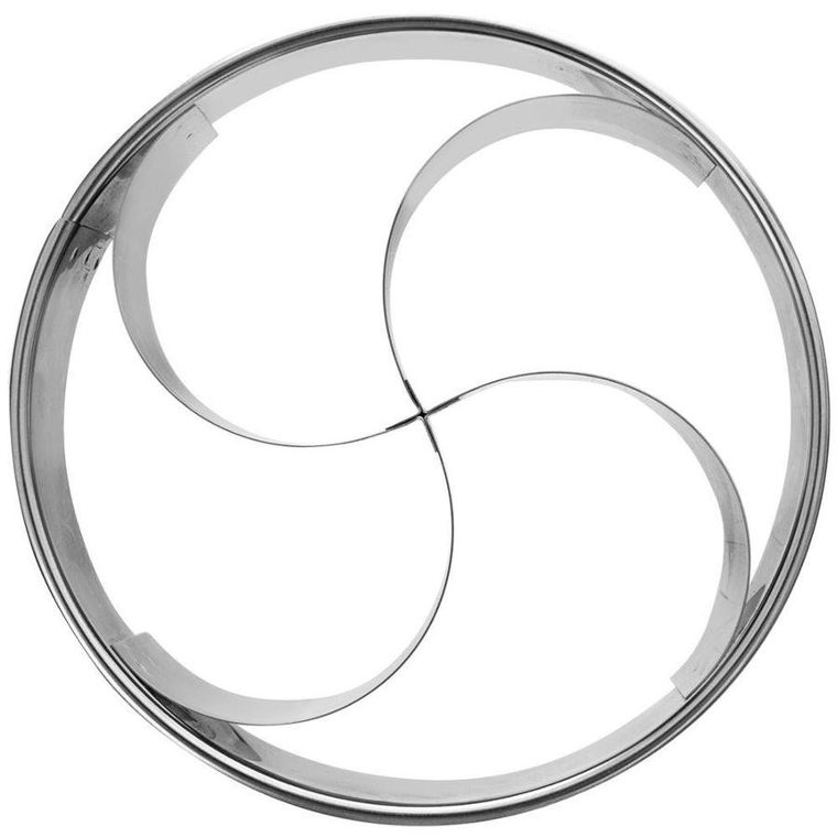 Orion, stalowy wykrawacz do kajzerek, 10,5 cm