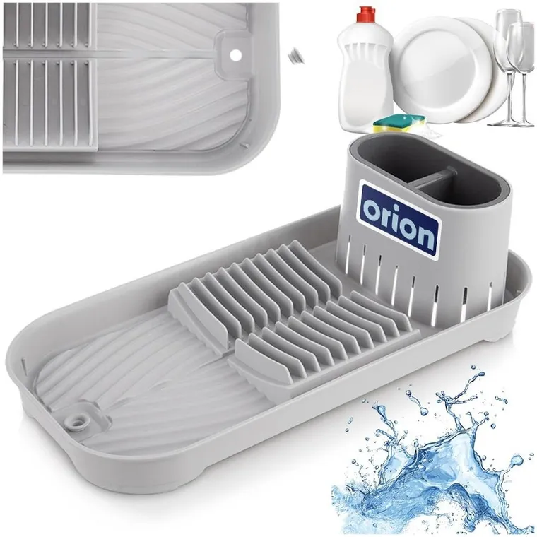 Orion, suszarka na naczynia, szara, 39-19,5-11 cm