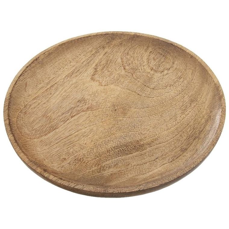 Orion, taca drewniana do serwowania, okrągła, 30 cm