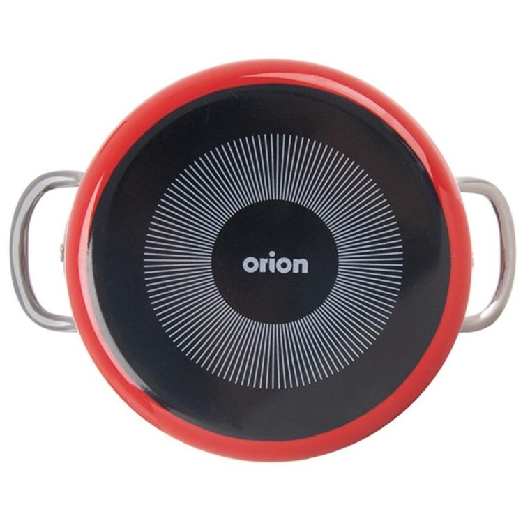 Orion, Tecka, garnek emaliowany, 14 cm, 650 ml