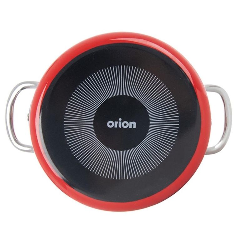 Orion, Tecka, garnek emaliowany, 18 cm, 2l