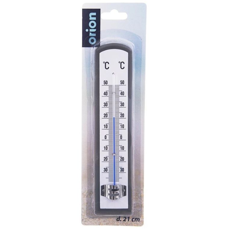 Orion, termometr uniwersalny, drewniany, 21 cm
