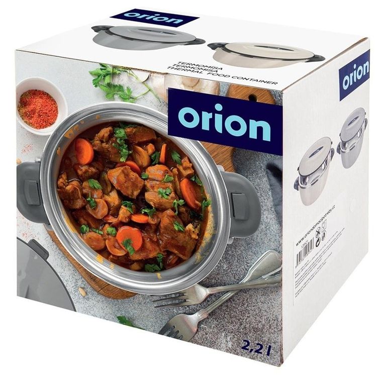 Orion, termos obiadowy stalowy, Termo, 2 l