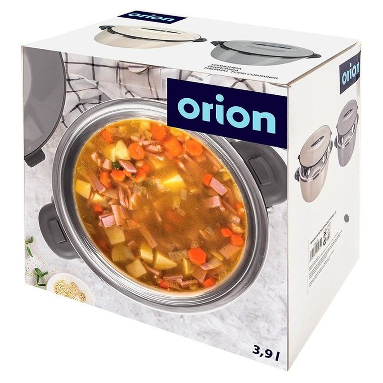 Orion, termos obiadowy stalowy, Termo, 3.5 l