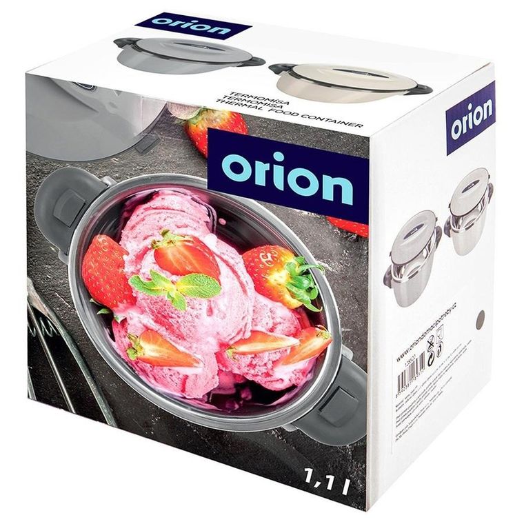 Orion, termos obiadowy stalowy, Termo, 900 ml