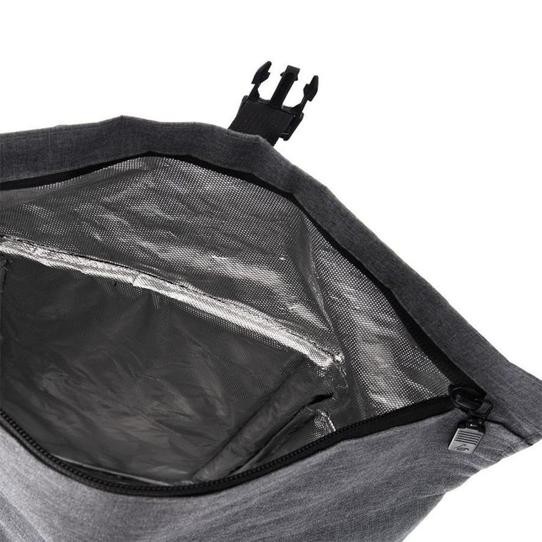 Orion, torba termiczna plecak, szara, 15 l