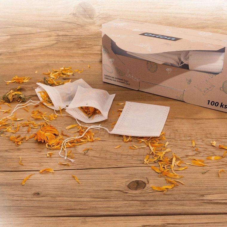 Orion, torebki tekstylne do zaparzania, 100 szt.