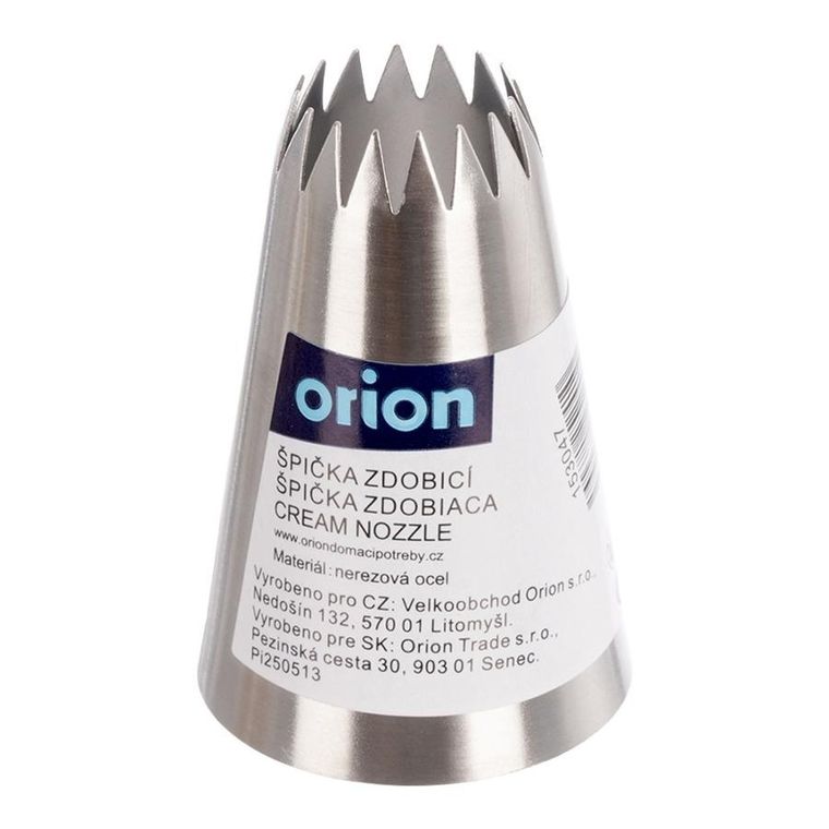 Orion, tylka do dekoracji, stalowa, gwiazda