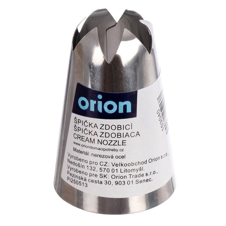 Orion, tylka do dekoracji, stalowa, kwiatek