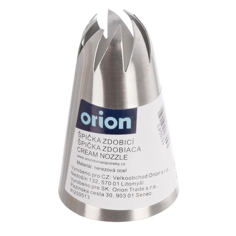 Orion, tylka do dekoracji, stalowa, kwiatek