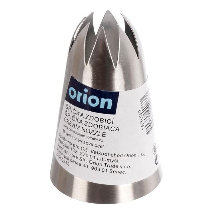 Orion, tylka do dekoracji, stalowa, kwiatek