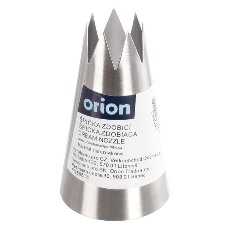 Orion, tylka do dekoracji, stalowa, kwiatek