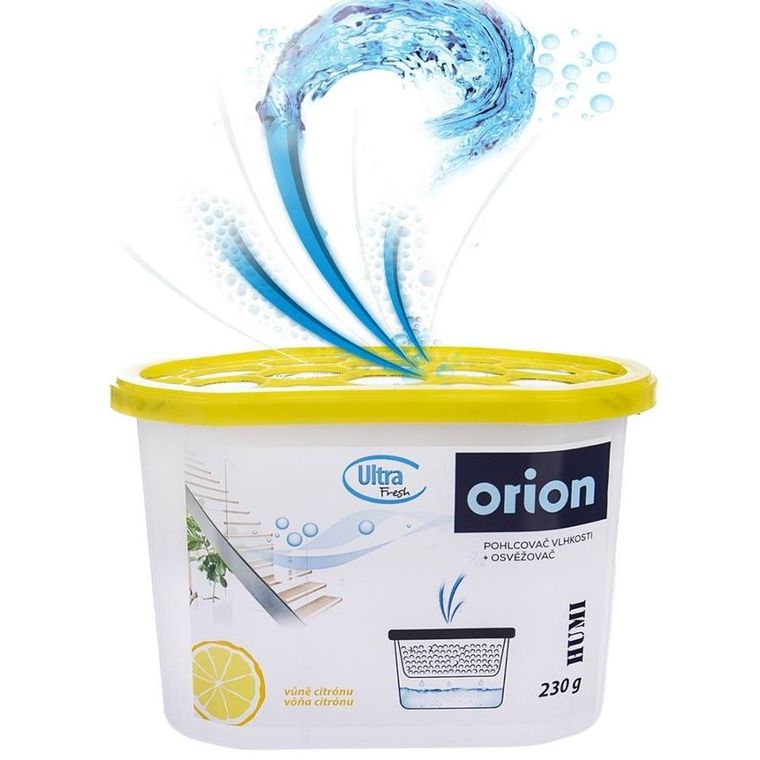 Orion, Ultra Fresh, pochłaniacz wilgoci cytrynowy, 230 g
