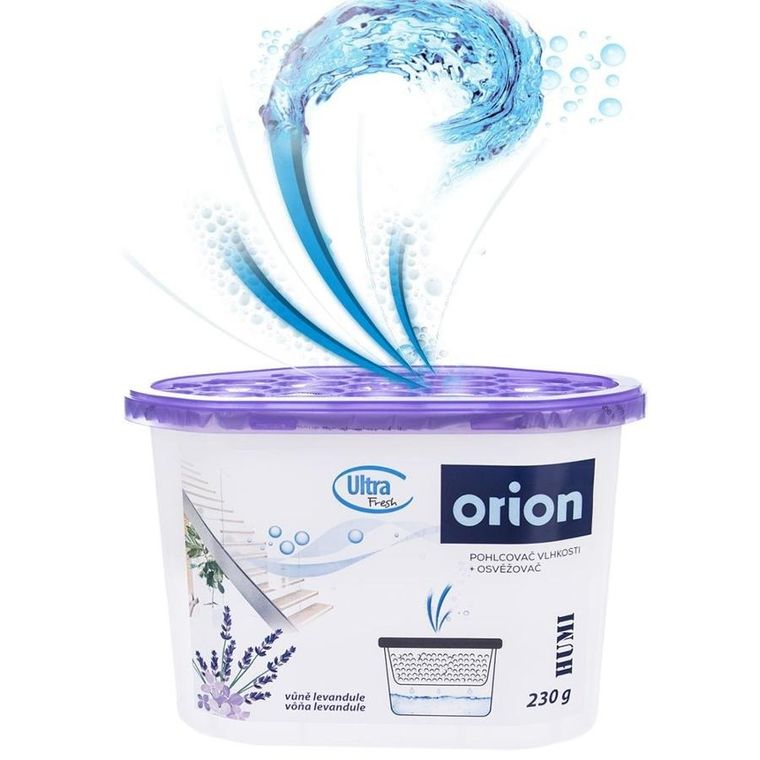 Orion, Ultra Fresh, pochłaniacz wilgoci, lawendowy, 230g