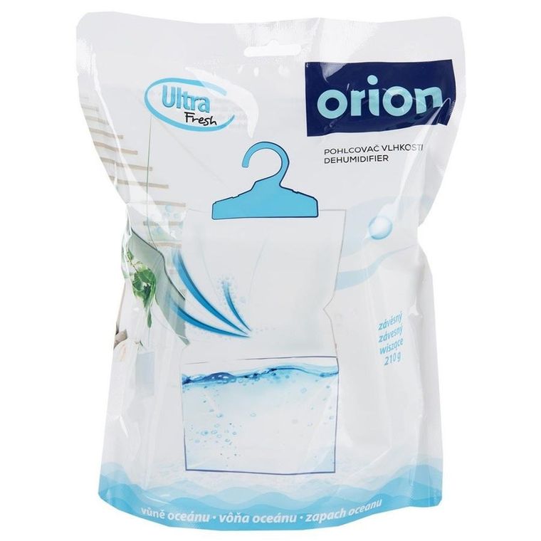 Orion, Ultra Fresh, pochłaniacz wilgoci wiszący, zapach oceanu, 210 g