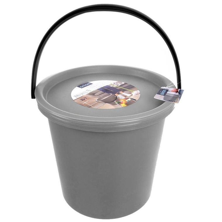 Orion, wiadro z miską i pokrywką, 3 elementy