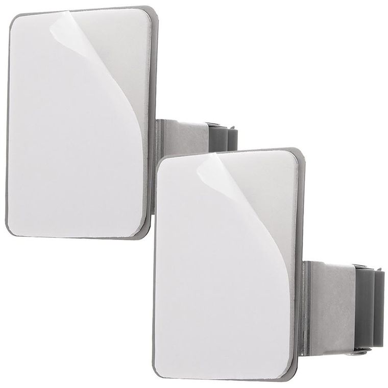 Orion, wieszak na mopa, miotłę i narzędzia, stalowy, samoprzylepny, 2 szt.