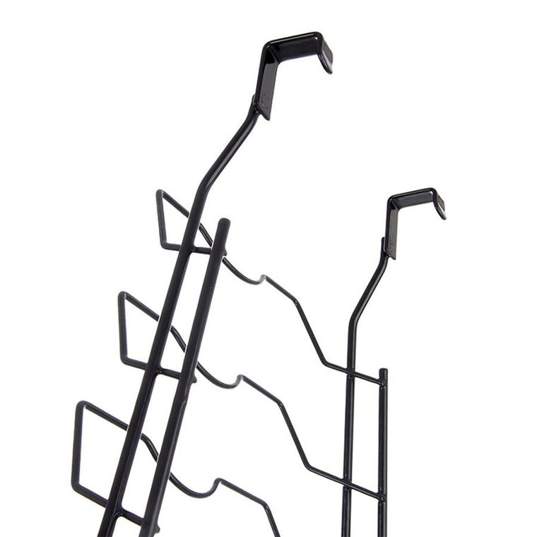 Orion, wieszak na pokrywki, metalowy, czarny, Radka