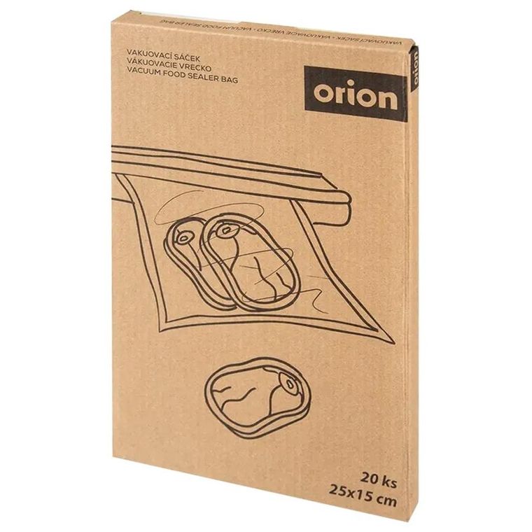 Orion, worki do zgrzewarki próżniowej, 25-15 cm, 20 szt.