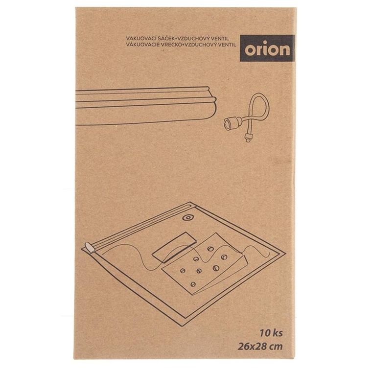 Orion, worki próżniowe do żywności, 26-28 cm, 10 szt.