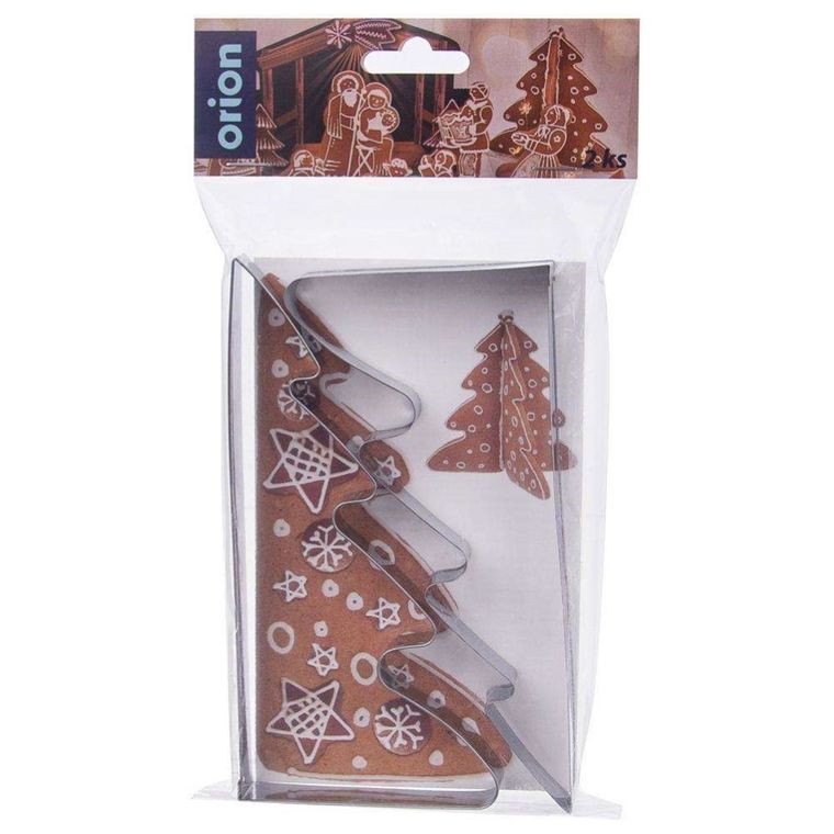 Orion, wykrawacz 3D choinka, 2 elementy
