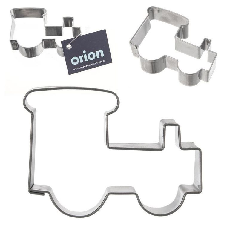 Orion, wykrawacz cukierniczy stalowy, lokomotywa, 6 cm