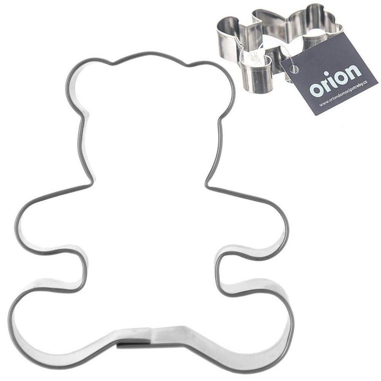 Orion, wykrawacz cukierniczy stalowy, miś, 5.5 cm