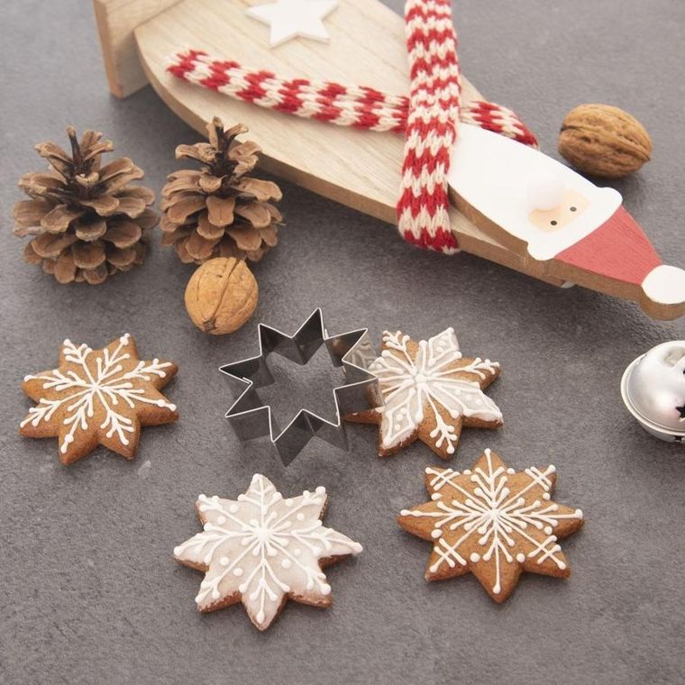 Orion, wykrawacz do ciastek, stalowy gwiazda, 6 cm