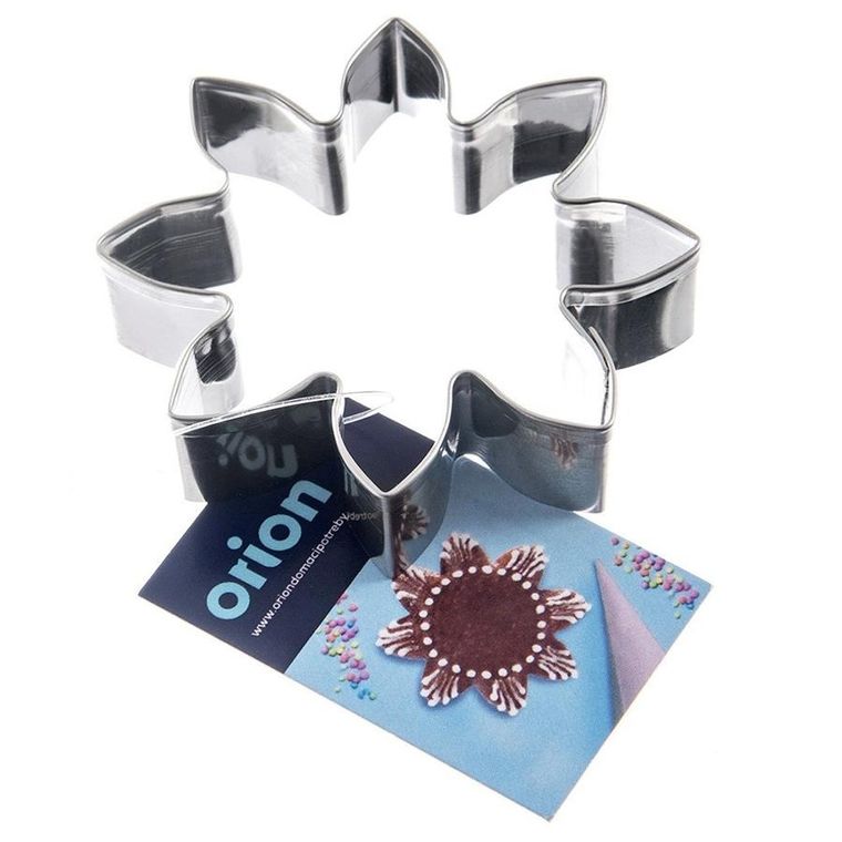 Orion, wykrawacz do ciastek, stalowy, kwiatek, 6 cm