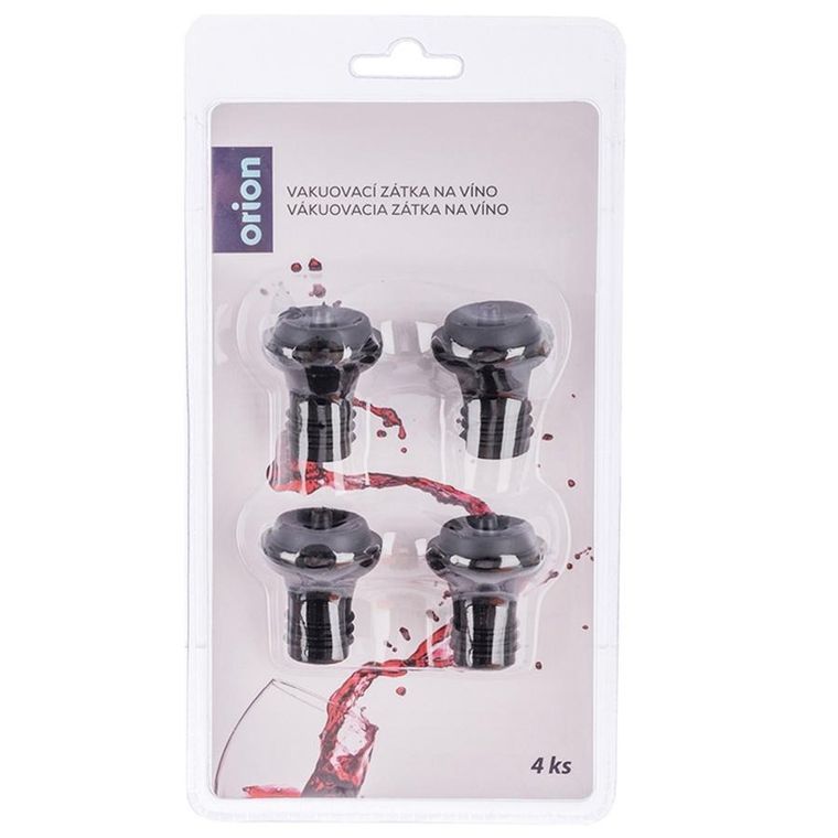 Orion, zatyczka do wina, próżniowa, 4 szt.