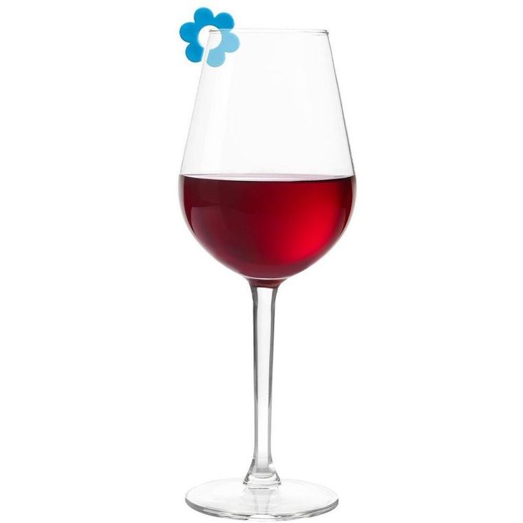 Orion, znaczniki na szklanki, kwiaty kolorowe, 10 szt.