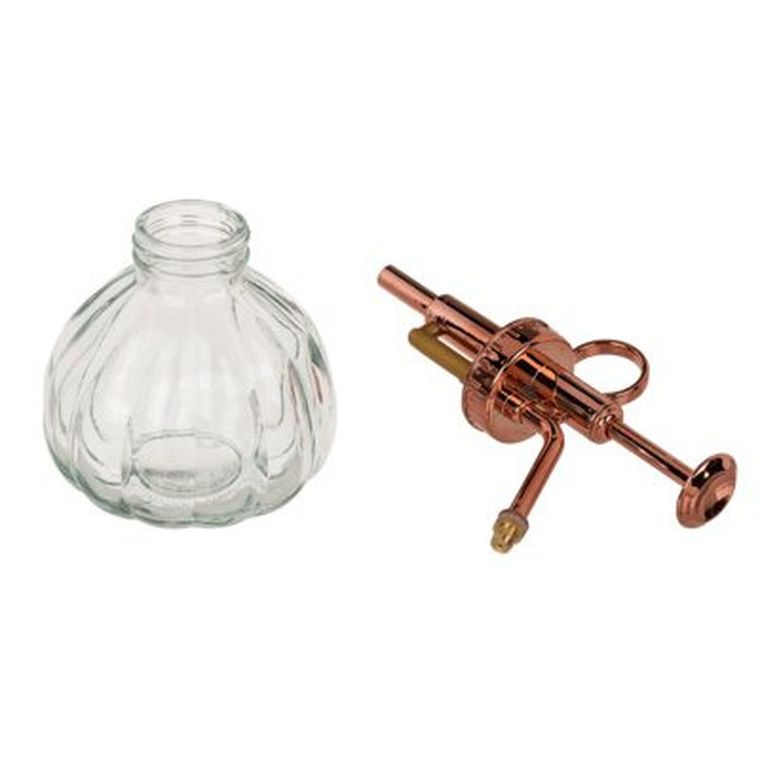 Out of the blue, butelka z rozpylaczem, rose gold