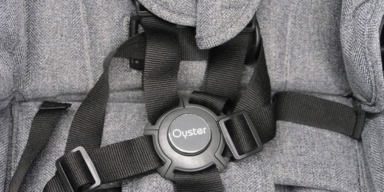 Oyster, Oyster 3, Mercury, wózek spacerowy, srebrny stelaż