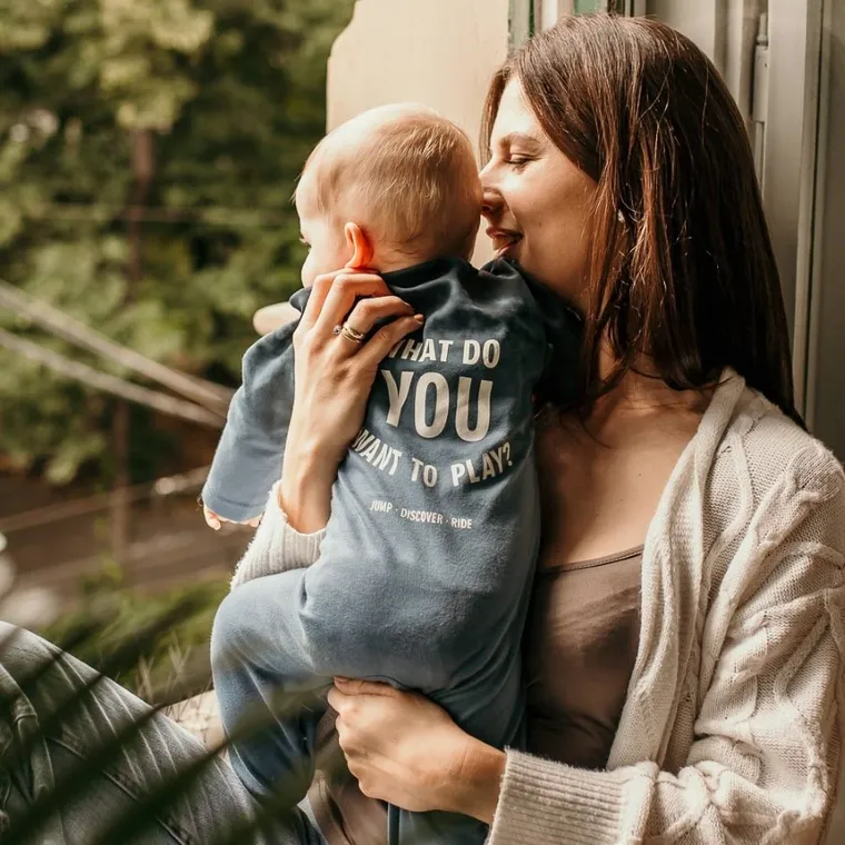 Pajac chłopięcy, niebieski, Jump, Eevi