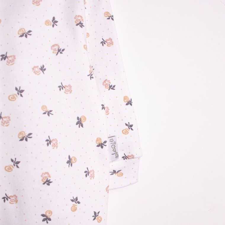 Pajac dziewczęcy, biały, Nicol