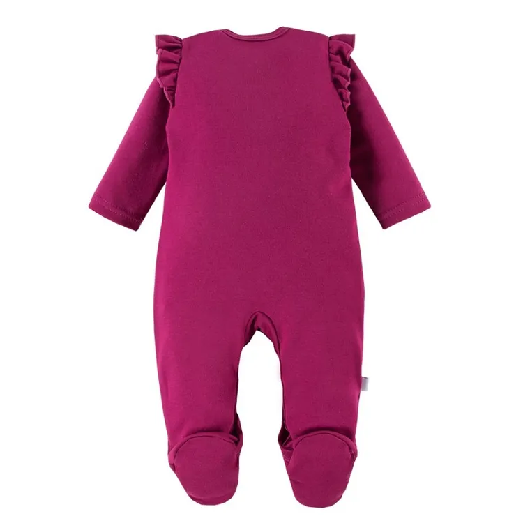 Pajac dziewczęcy, bordowy, Bloom, Eevi