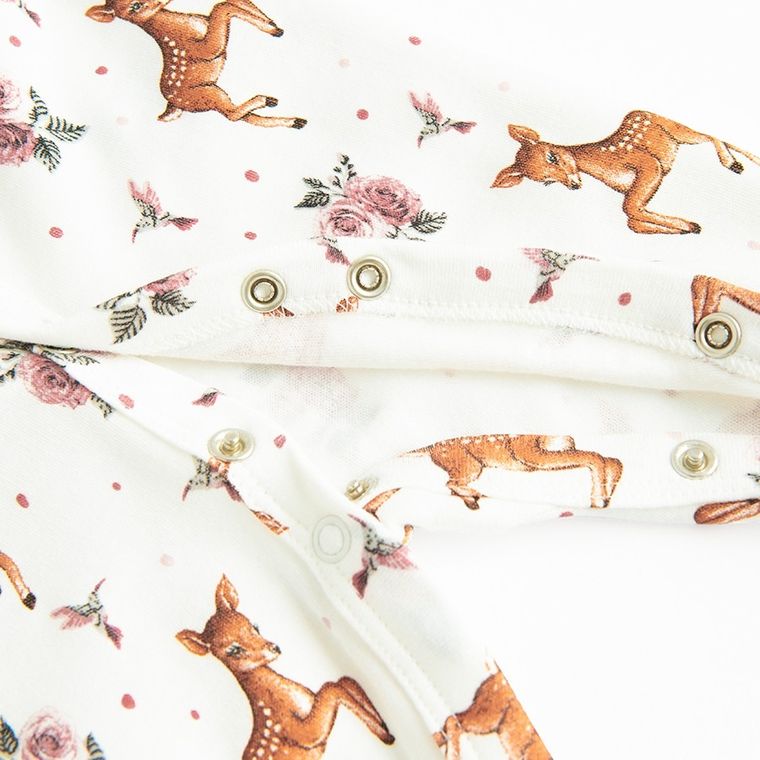 Pajac dziewczęcy, ecru, Nicol