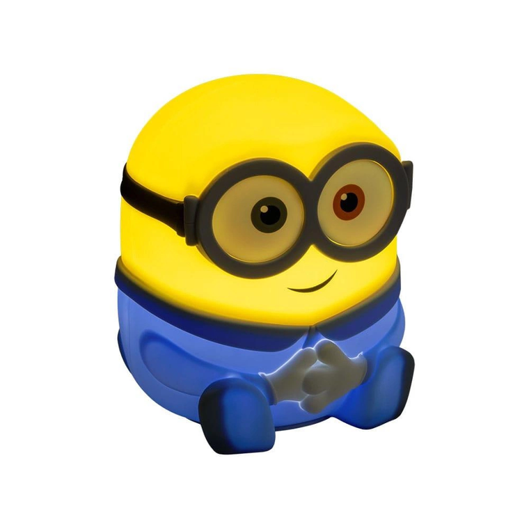 Paladone, Minionki, Bob SquishyGlo, lampka nocna, silikonowa, 15 cm