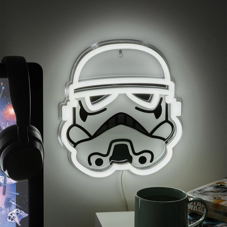 Paladone, Star Wars, Stormtrooper, lampka ścienna, neonowa, 25 cm